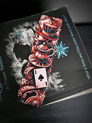 Twisted Teacups Bookmark – Wonderland-Inspired 5 Color Swap Edition