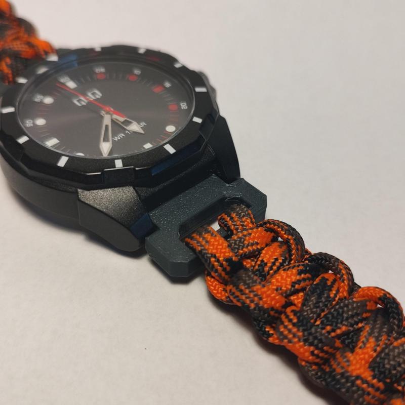 Paracord Watch Strap Bracelet with Buckle