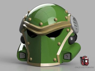  Salamanders Saturnine Terminator Helmet Space Marine 1:1 Cosplay Replica wearable