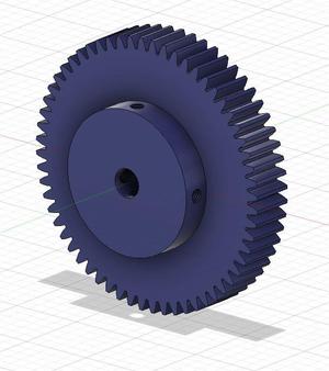 Metric Spur Gear Bundle, Module 1,5