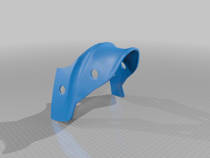 Cut up mask for smaller printers