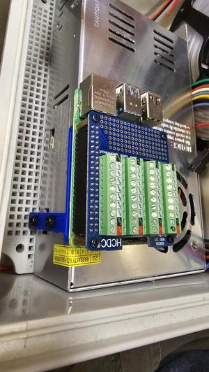 Raspberry Pi Mount for a BFG Lighting 5v 60w power supply