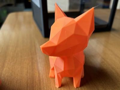 Low poly fox 