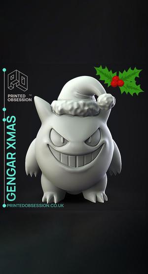 Gengar Xmas - Pokemon - Fan Art