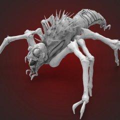 Gray Widower 3D Printing Miniature | Assembly