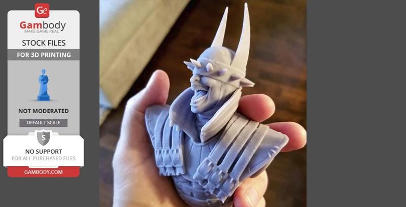 Batman Who Laughs Bust