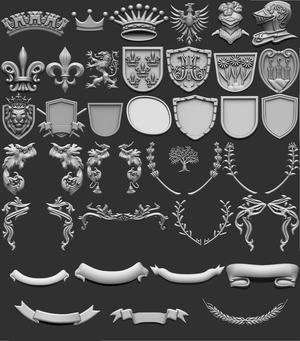 Coat of Arms - Brasao - Elements