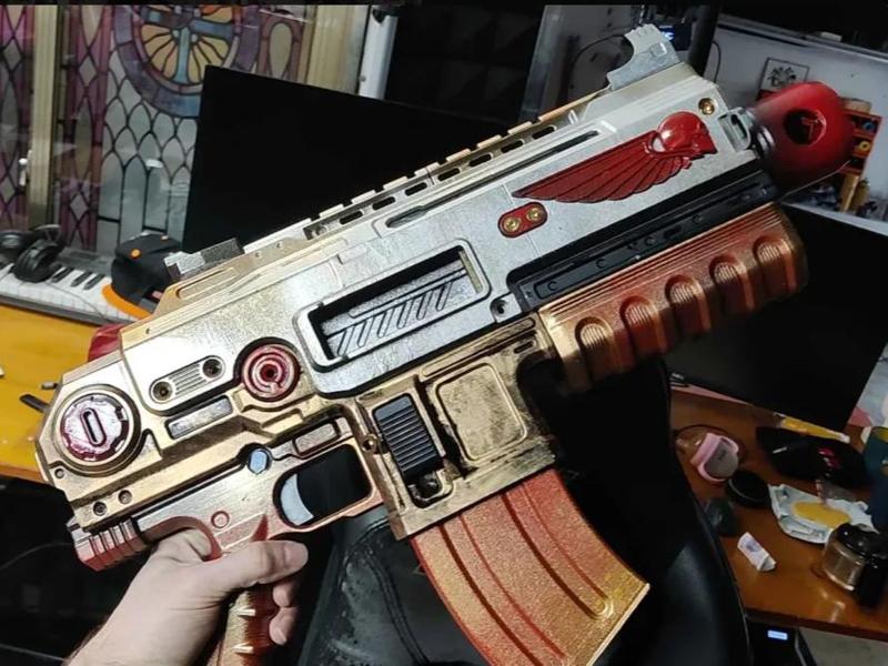 TameGrips Bolter Spring action mod