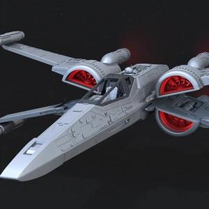 T-70 X-Wing 3D Printing Model | Assembly