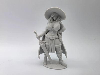 Female Witch Champion Figurine   