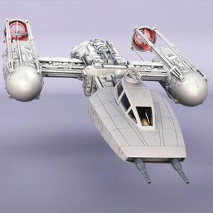 Y-wing Starfighter 3D Printing Model | Assembly