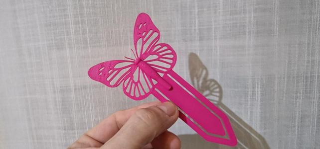 Butterfly bookmark Marcador Mariposa