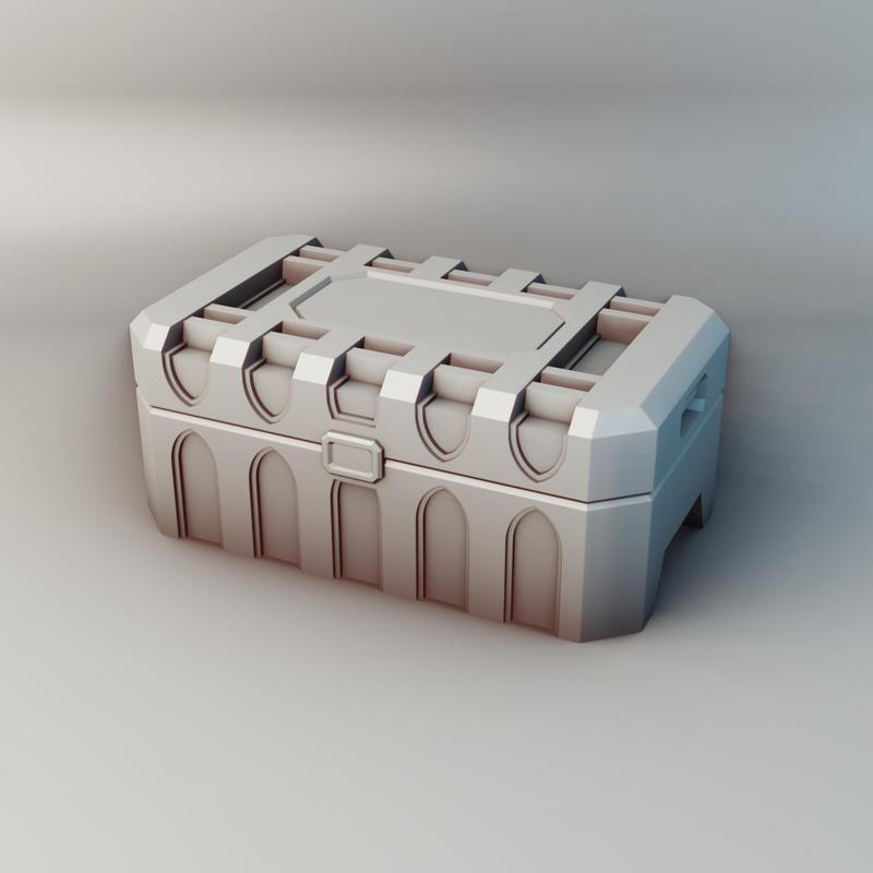 Supply Crate - WARHAMMER 40K/30K/NECROMUNDA/STAR WARS/DARK SCI-FI BOARD GAMES