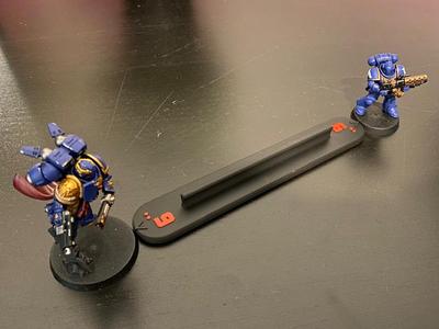 Measuring Sticks 1"-12" Board Games Warhamer 40k