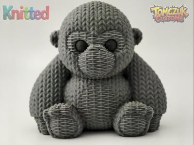 Knitted Gorilla – Strong and Sweet! 