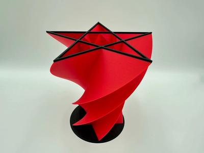 Twisted Pentagram Vase