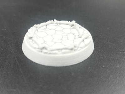 DnD Miniature Model Bases 32 mm RPG - Bone Base
