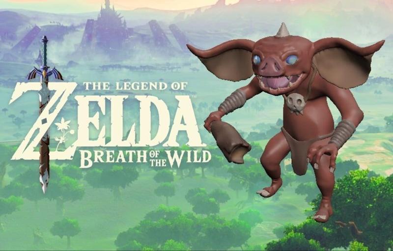 Legend of Zelda Breath of the Wild - Bokoblin