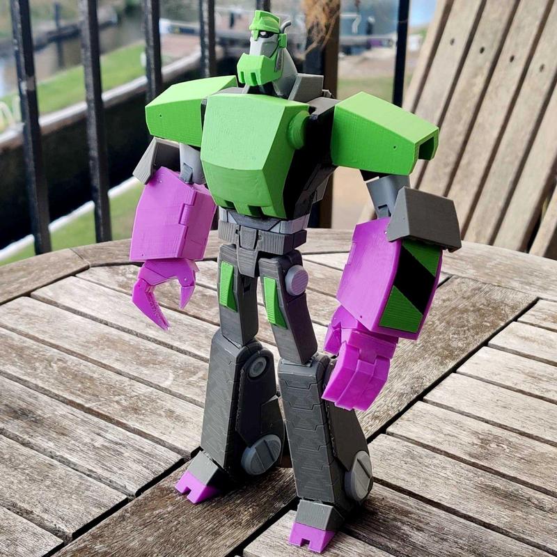 Transformers Animated Scrapper