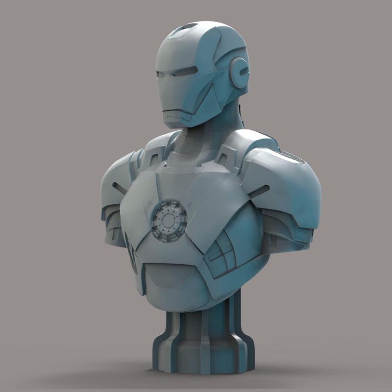 IronMan iron man bust