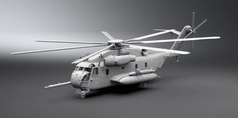 CH53E Super Stallion Scale model