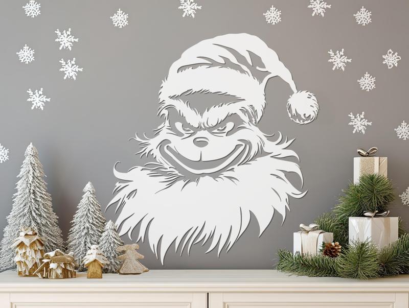 Christmas Wall Decoration - Grinch
