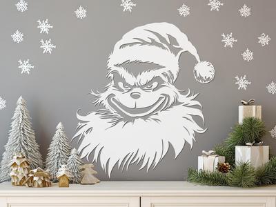 Christmas Wall Decoration - Grinch