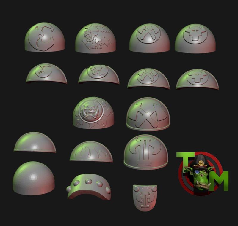 Ork shoulderpads