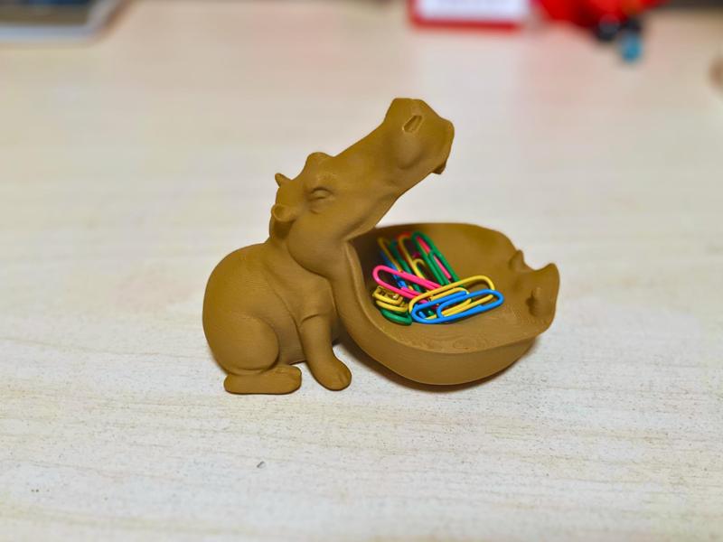 Hippopotamous Catchall Tray Key Tray