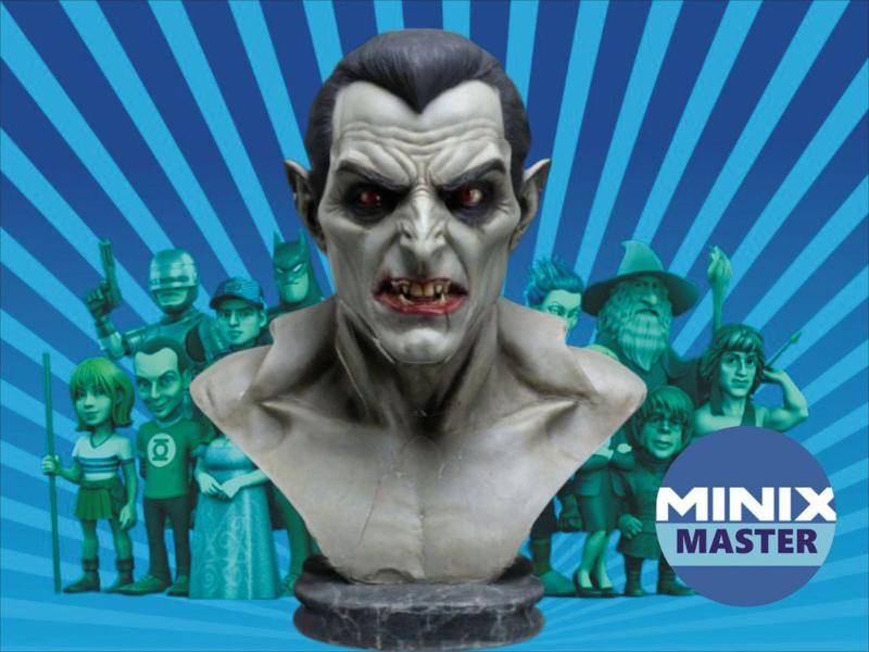 bust of vampire