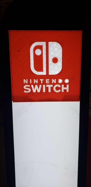 Switch Kiosk Translite Sign