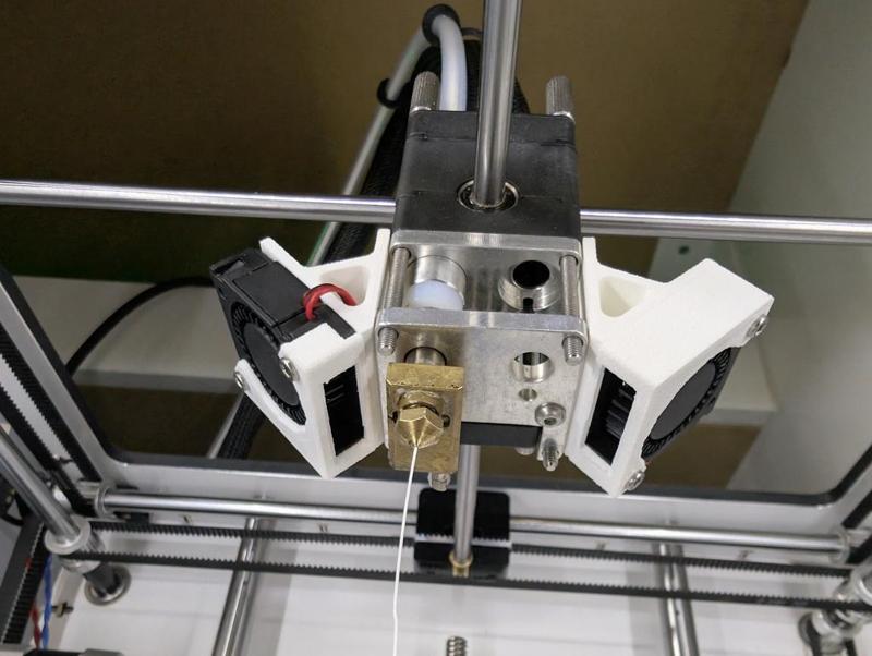 Easy Ultimaker 1, 2, 2+ – 30x30 Blower Fan Upgrade (No Support, Bolt-On Design)