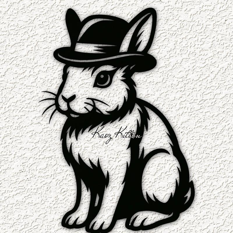 bunny rabbit 8 wall art home decor