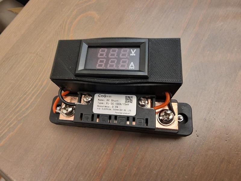 Digital voltmeter Ammeter - RC battery motor testing