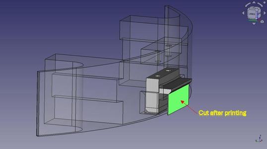 Blende / Cover for Deebot 950