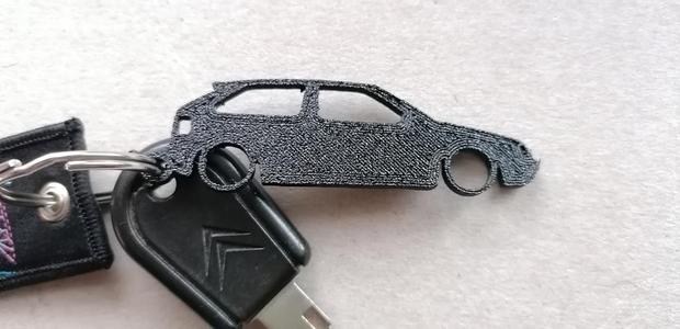 Citroen ZX Keychain