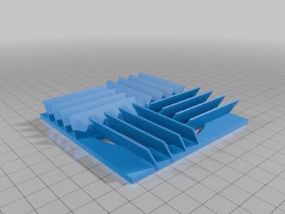 diffuser for tweeter, 90mm wide