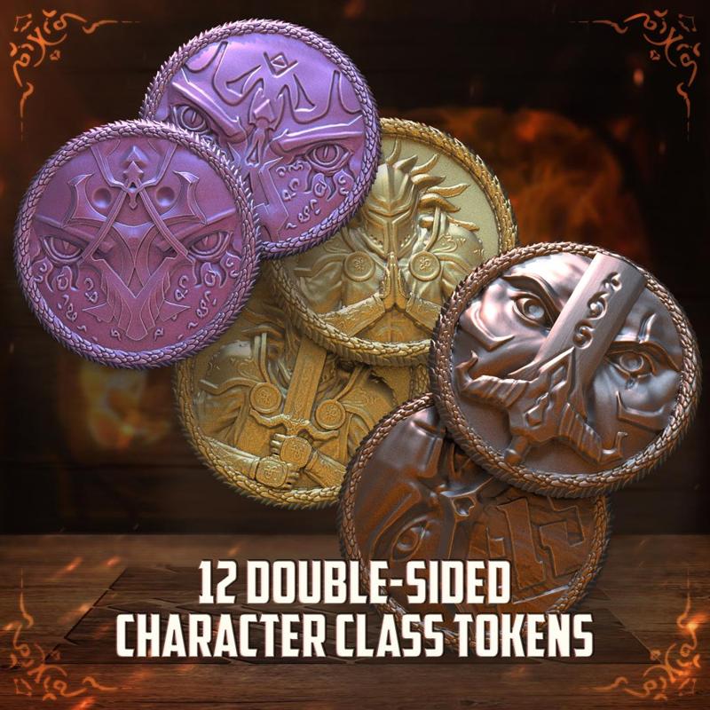 Character Class Tokens - Unchained Games