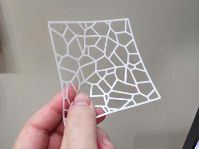 Reusable and Stylish Voronoi Toilet Paper Sheet for Camping