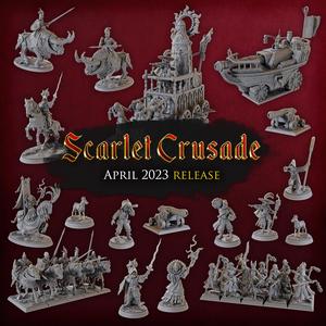 TitanForge Miniatures - April 23 Release - Scarlet Crusade vol2