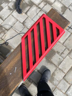 Parametric marking template for profile pipes