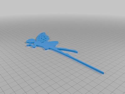 Fairy cake topper