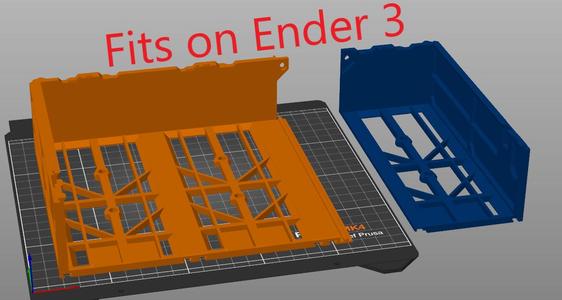 Gen2 Modular Lack Triple Drawer (For Smaller printers)