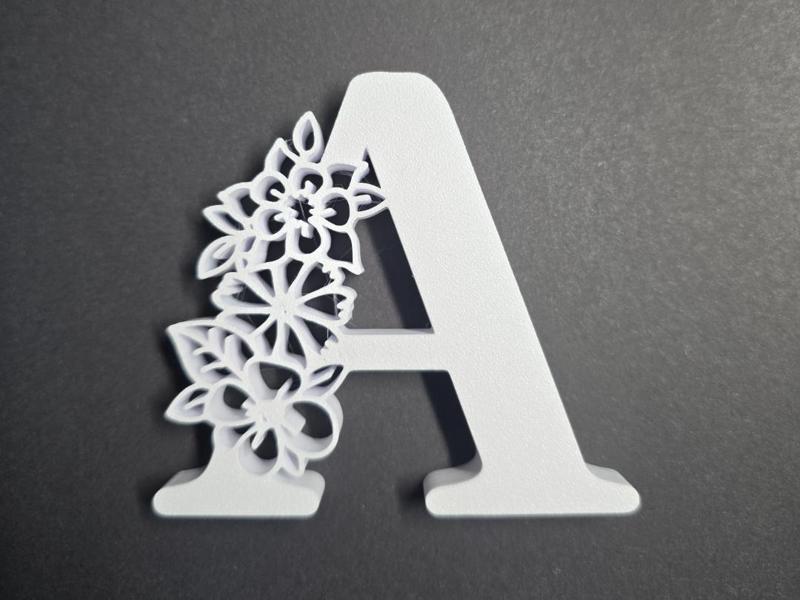 Decorative Letter – Floral Alphabet