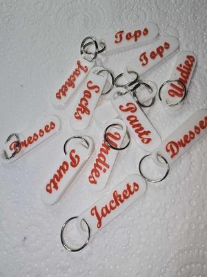 Clothing Cube Name Tags