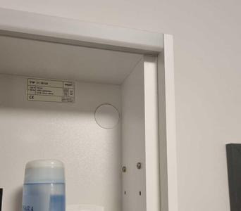 Screw cover back wall cupboard closet wardrobe furniture / Schrank Schrauben Abdeckung