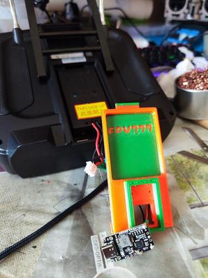 Jumper T16 battery cover - 2s - type-c - FPV777 - inkl FreeCad