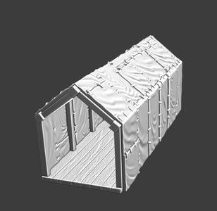 Medieval Siege Tunnel - Model