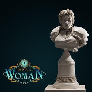 Dwarf Cleric - Mahhilde - Bust
