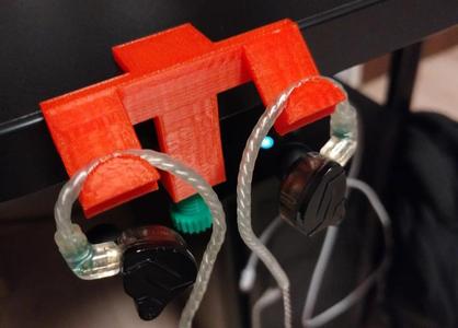 Simple IEM desk mount / stand V2   